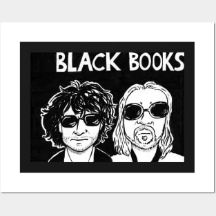 Black Books Bernard and Manny Posters and Art